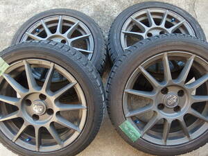 OZ ホイール 4本 MSW 16×6.5J +25 4H PCD108 　プジョー208（初代）に使用しておりました！　195/50R16　アイスガード