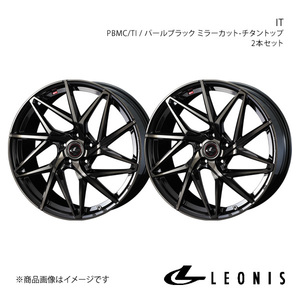 LEONIS/IT ムラーノ Z50 アルミホイール2本セット【20×8.5J 5-114.3 INSET52 PBMC/TI】0040638×2