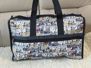 LeSportsac レスポートサック DELUXE LG WEEKENDER 4319 L119 ムーミン コミック
