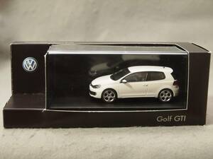 フォルクスワーゲン ゴルフ VI GTI：Volkswagen Golf VI GTI White VWディーラー品/Schuco 1/43 5K3 099 300 B9A