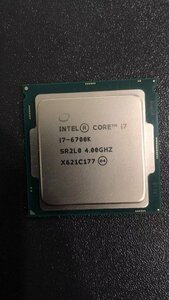 CPU インテル Intel Core I7-6700K プロセッサー 中古 動作未確認 ジャンク品 - A303