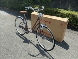 デッドストック☆ARAYA アートフレックス　レトロ　27型シングル　茶系　長期保管品　アラヤ　絶版