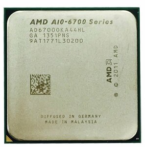 【中古】送料無料 AMD CPU A10-6700 Series AD6700OKA44HL 3.7GHz CPU 送料無料