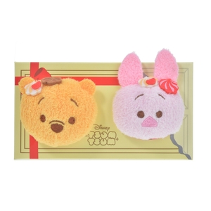 ツムツム ぬいぐるみ プーさん＆ピグレット ミニ(S) バレンタインセット TSUM TSUM DISNEY VALENTINE 2022