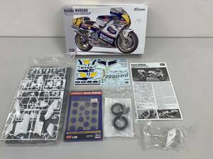 240424B ハセガワ HONDA NSR500 1989 WGP500 チャンピオン ロスマンズデカール付き 箱あり おもちゃ 玩具 プラモデル バイク オートバイ 