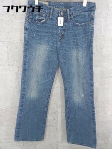 ◇ Abercrombie＆Fitch アバクロンビー＆フィッチ ボタンフライ ジーンズ デニム パンツ サイズW28 L30 インディゴ メンズ