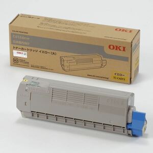 【新品】OKIデータ トナーカートリッジ(大) イエロー (C612dnw) TC-C4DY2