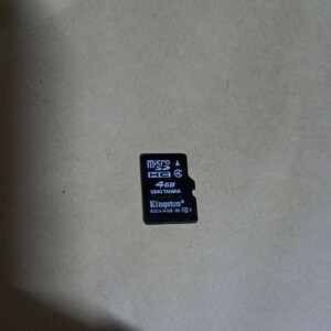 KINGSTON　キングストン　 micro SDカード 4GBメモリーカード
