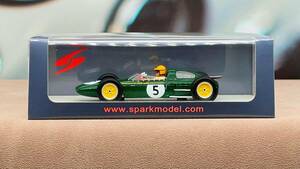 スパーク SPARK 1/43 LOTUS ロータス 24 2位 1962 F1 Dutch オランダ GP #5 T.テイラー Trevor Taylor S4272 箱色褪