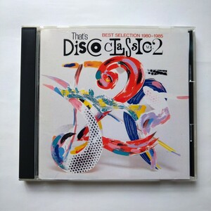 ザッツ　ディスコ　クラシックvol.2 ベストセレクション1980-1985