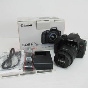 CANON EOS Kiss X8i EF-S 18-55 IS STM Kit 通電確認済み 箱付き 現状品 デジタル一眼レフ カメラ 80サイズ発送 p-2600588-172-mrrz