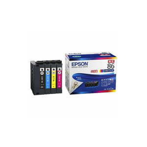 まとめ得 EPSON 純正 インクパック 4色パック 大容量タイプ IC4CL86 x [2個] /l