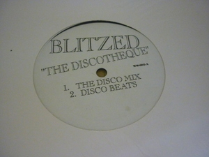 LPA13266　BLITZED　/　THE DISCOTHEQUE　/　輸入盤12インチ　盤良好