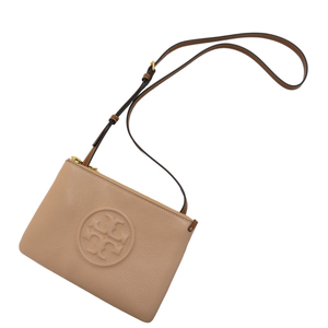 TORY BURCH トリーバーチ ショルダーバッグ レザー ベージュ系 [240101149826] レディース