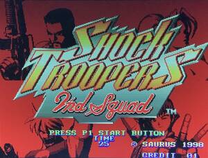 SNK / ネオジオ　　ショックトルーパーズ セカンドスカッド / Shock Troopers 2nd Squad　　カートリッジのみ