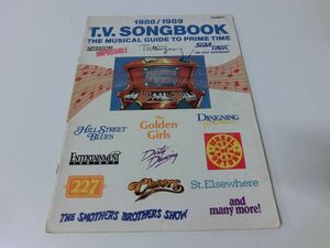 TV SONGBOOK 1988/1989 THE MUSICAL GUIDE TO PRIME TIME