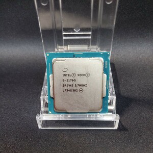 CPU Intel Xeon eー2176g sr3ws 3.70ghz l734d382 デスクトップCPU