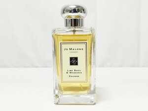 1円スタート JO MALONE LONDON ジョーマローンロンドン ライムバジル&マンダリン 香水 100ml レディース コロン 残量多