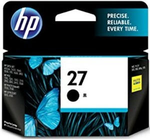 HP27 C8727A ブラックインクカートリッジ Black Ink Cartridge