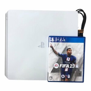 USED SONY ソニー PlayStation 4 PS4 プレイステーション CUH-2100A ゲーム機 本体 ゲーム ソフト FIFA 23 ケース付 サッカー 通電確認済