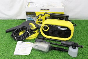 【行董】CE703ABY72 KARCHER ケルヒャー 家庭用高圧洗浄機 JTK38 通電のみ確認 工具 掃除 洗車 道具 掃除用具 取扱説明書 元箱付き