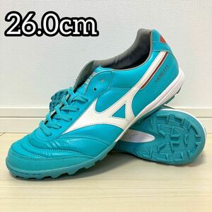 ★日本未発売★ MIZUNO ミズノ モレリア サラ TF エリート 26.0cm アズールブルー 水色 / トレーニングシューズ MORELIA SALA TF ELITE