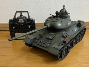 1/16 戦車　ロシア　T-34 henglong 2.4G 塗装済み