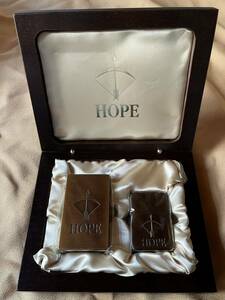 Zippo HOPE ジッポー　ホープ　懸賞当選品 1941年レプリカ　シガレットケース　化粧箱　未着火品　未開封　激レア