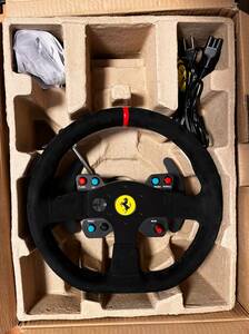 ThrustmasterスラストマスターT300 Ferrari Integral Racing Wheel Alcantara Edition ステアリングコントローラー (PS5/PS4/PC)