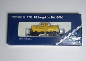 送料無料 TOMIX　Nゲージ　JR貨車タキ5450形　2775