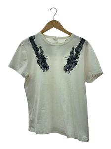 Jean Paul GAULTIER HOMME◆DRAGON/Tシャツ/-/コットン/ホワイト/プリント//