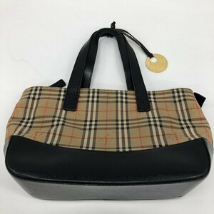 BURBERRY　バーバリー　ハンドバッグ　ノバチェック【CEAC9017】