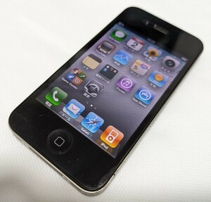Apple SoftBank iPhone 4 16GB ブラック MC603J