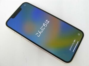 au iPhone13 mini 128GB ピンク バッテリー80%以上 SIMフリー SIMロック解除済【R5627】