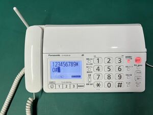 Panasonic KX-PD205-W おたっくす 電話機 親機　通電のみ確認　(80s)