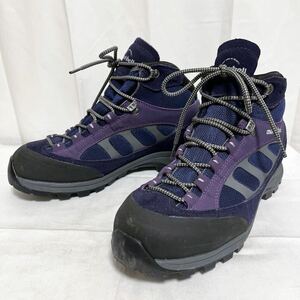 和291★ mont-bell GORE-TEX モンベル ゴアテックス アルパインクルーザー トレッキングブーツ ハイキング 26 ネイビー パープル キャンプ