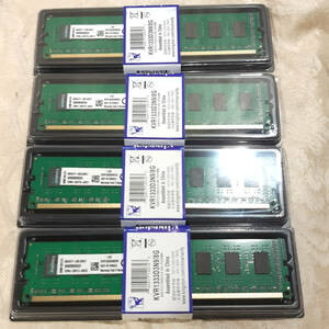 新品未使用 Kingston キングストン32GBメモリ(8GB×4枚) PC3-10600U 2RX8 DDR3/1333MHz 1.5VメモリRAM CL9 DIMMデスクトップ