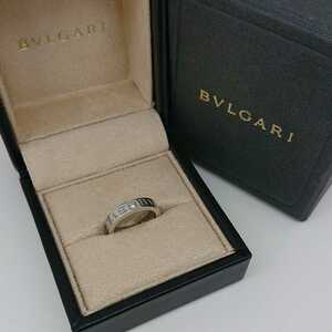 BVLGARI ブルガリ ダイヤモンド リング #8 k18WG