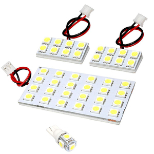 ルームランプ LED 鬼爆閃光 総発光数135発 GK5 フィットRS ラゲッジ付 [H25.9-R2.2] 4点セット