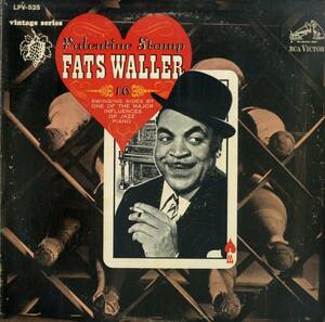 A00575792/LP/ファッツ・ウォーラー (FATS WALLER)「Valentine Stomp (LPV-525・スウィングJAZZ)」