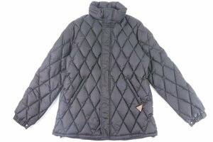 MONCLER モンクレール キルティング ダウン ジャケット サイズ3 ブラック フード収納 羽毛100％ メンズ 4274-NA