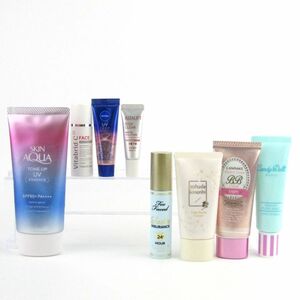 トゥーフェイスド他 化粧下地等 スキンアクア他 8点セット まとめて 大量 コスメ 期限切有 CO レディース TooFaced etc.