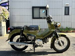 １円スタート CC110クロスカブ　JA45 結構綺麗　タイヤばり山　セル1良好