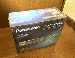 絶版 新品 1DIN Panasonic CQ-SRX7000D　アクティブディスプレイ SD・CD・DSP サウンドステーション　旧車などに