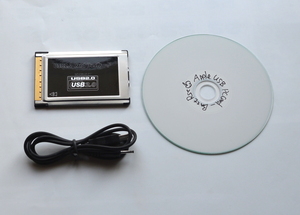 PowerBook G4 チタニュウム / G3 Lombard Pismo フラッシュサーフェイス　サイドエントリー　USBポート 追加！ 32bit Card Bus SD-CBU2-Z1