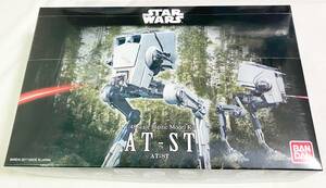 未開封未組立品! AT-ST　1/48　赤ロゴ　エーティーエスティー　スター・ウォーズ　STAR WARS　ATST　バンダイ　プラモデル　[匿名配送]