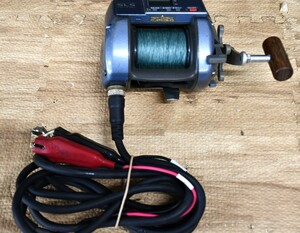 NY4-238【現状品】SHIMANO　SLS 3000 EV　FOR P-01 ONLY　DIGITANA　シマノ　電動リール　リール　釣り具　簡易動作確認済　中古品　保管品