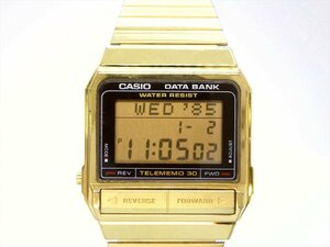 A21 送料無料 当時物 CASIO カシオ DATA BANK データバンク DB-310 デジタル 動作品 腕時計