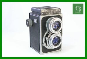 【同梱歓迎】実用■リコー RICOHFLEX MODEL VII 8cm F3.5■シャッター全速完動■HHH302