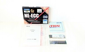 PC98用★I・O DATA 「NE-ECC SERIES」ECC対応EDO搭載増設SIMMモジュール／72pin・32bit 16MB2枚セット 計32MB／PC-9821レトロPC 周辺機器